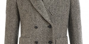 Double Breasted Herringbone Jacket by E Tautz 1