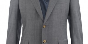 Lanvin Super 130 Two Button Grey Suit 1