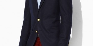Ralph Lauren Two Button Navy Blazer 01