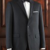 J. Press Charcoal Grey Herringbone Pressclusive Sack Suit