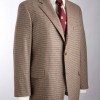 J. Press Brown Houndstooth Presstige Sack Suit