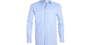 Brioni Yemen Blue Dress Shirt