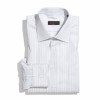 Canali Beige Stripe Regular Fit Dress Shirt