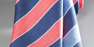 Charvet Rep Stripe Tie