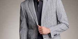 Etro Plaid Seersucker Blazer