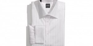 Ike Behar Full Fit Stripe Dress Shirt