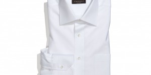 Canali Regular Fit White Dress Shirt
