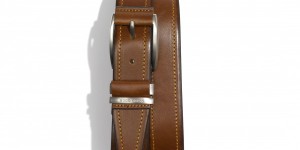 Hugo Boss 'Sody' Stitched Leather Belt