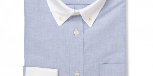 Kitsuné Constrast Cuffs & Collar Oxford Shirt