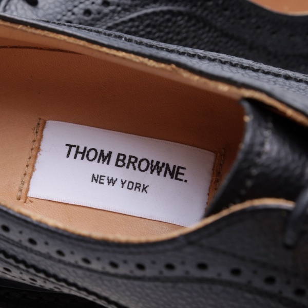 Thom Browne Long Wing Brogue 03 07 2013 tb brouguet black8 Thom Browne Long Wing Brogue
