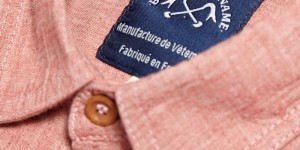 Bleu de Paname Standard Shirt Rose Chambray 1