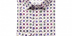 Etro Printed Cotton Dress Shirt