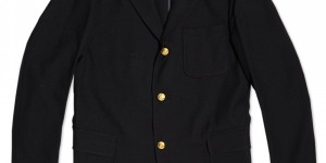 Beams Plus Navy 3 Button Blazer