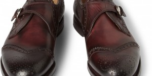 Gucci Leather Monk Strap Brogues