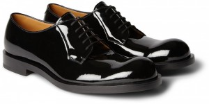 Jil Sander Betis Patent Leather Derby Shoe 1