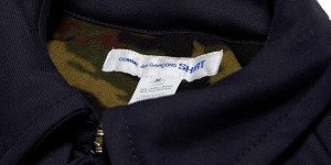 Comme des Garcons SHIRT Camo Lined Trench Coat 2