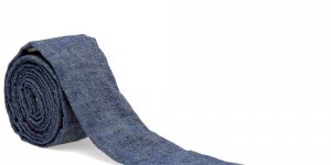 The Hill-side Selvege Chambray Tie