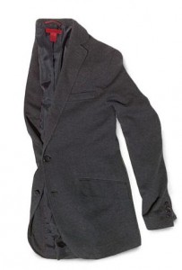 Alfani Red Cotton Jersey Sportcoat