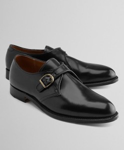 Brooks Brothers Cordovan Leather Monk Strap Loafer