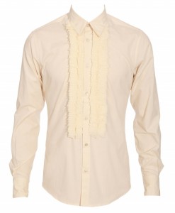 Costume National Silk Frill Shirt