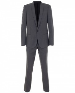 Grey Woolen Suit by Sefton