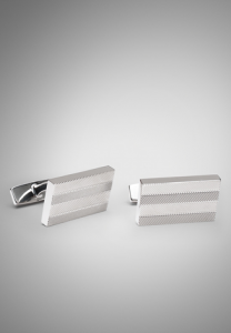 Hugo Boss Polished Herringbone Cufflinks