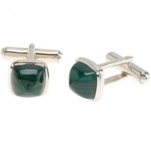 Suzanne Felsen Malachite Cufflinks