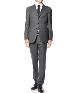 United Arrows Single Breasted Check Wool Suit