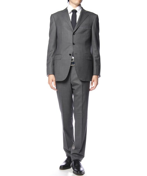 United Arrows Single Breasted Check Wool Suit 1