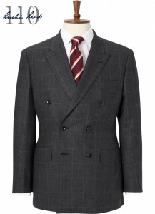 Austin Reed 110th Anniversary Charocal Check Suit