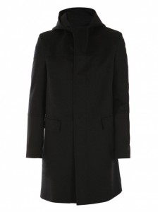 Balenciaga Contrast Cuff Coat