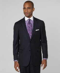 Brooks Brothers Milano Bead Stripe 1818 Suit