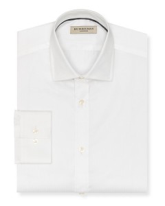 Burberry Tonal Stripe Dress Shirt with Barrel Cuffs