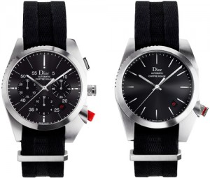 Dior Chiffre Rouge Fabric Strap Watch