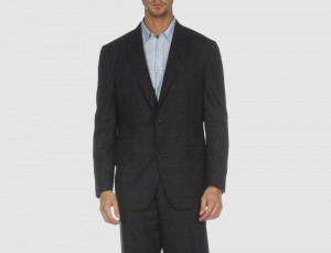 Etro Charcoal Grey Two Button Suit