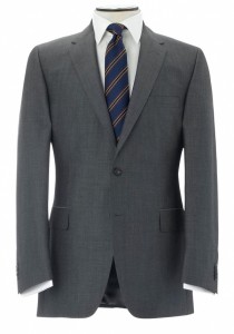 Gieves and Hawkes Charcoal Mohair Single Breasted Suit