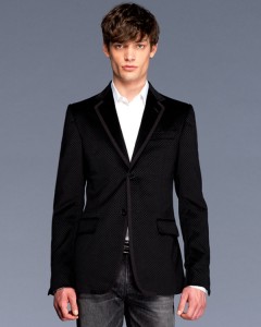 Gucci Velvet Diamante Evening Jacket