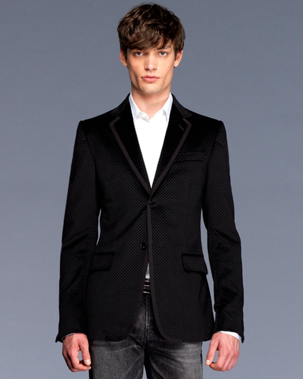 Gucci Velvet Diamante Evening Jacket