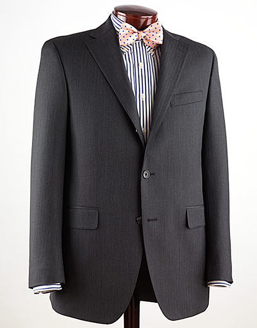 J. Press Three Button Merino Pressclusive Sack Suit