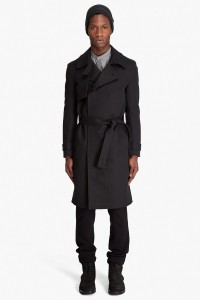 Kris van Assche Belted Coat