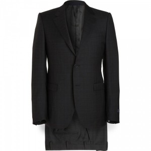 Lanvin Two Piece Mini-Windowpane Suit