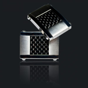 Mens Metals Titanium Carbon Fiber Cufflinks