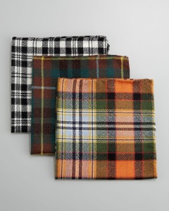 Neiman Marcus Plaid Pocket Squares