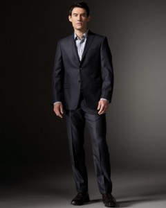 Versace Collection Striped City Fit Suit