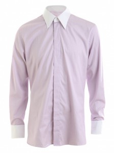 A. Sauvage Purple Dress Shirt