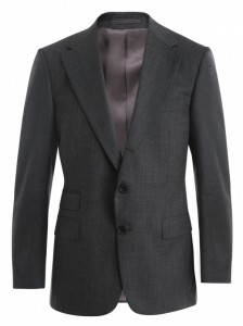 A. Sauvage Two Piece Grey Suit