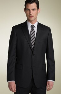 BOSS Black ‘Pasolini/Movie’ Charcoal Suit