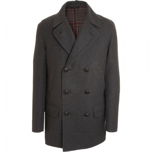Boglioli Double Breasted Peacoat