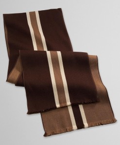 Brooks Brothers Merino Collegiate Stripe Scarf