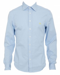 Burberry Brit Blue Washed Cotton Shirt